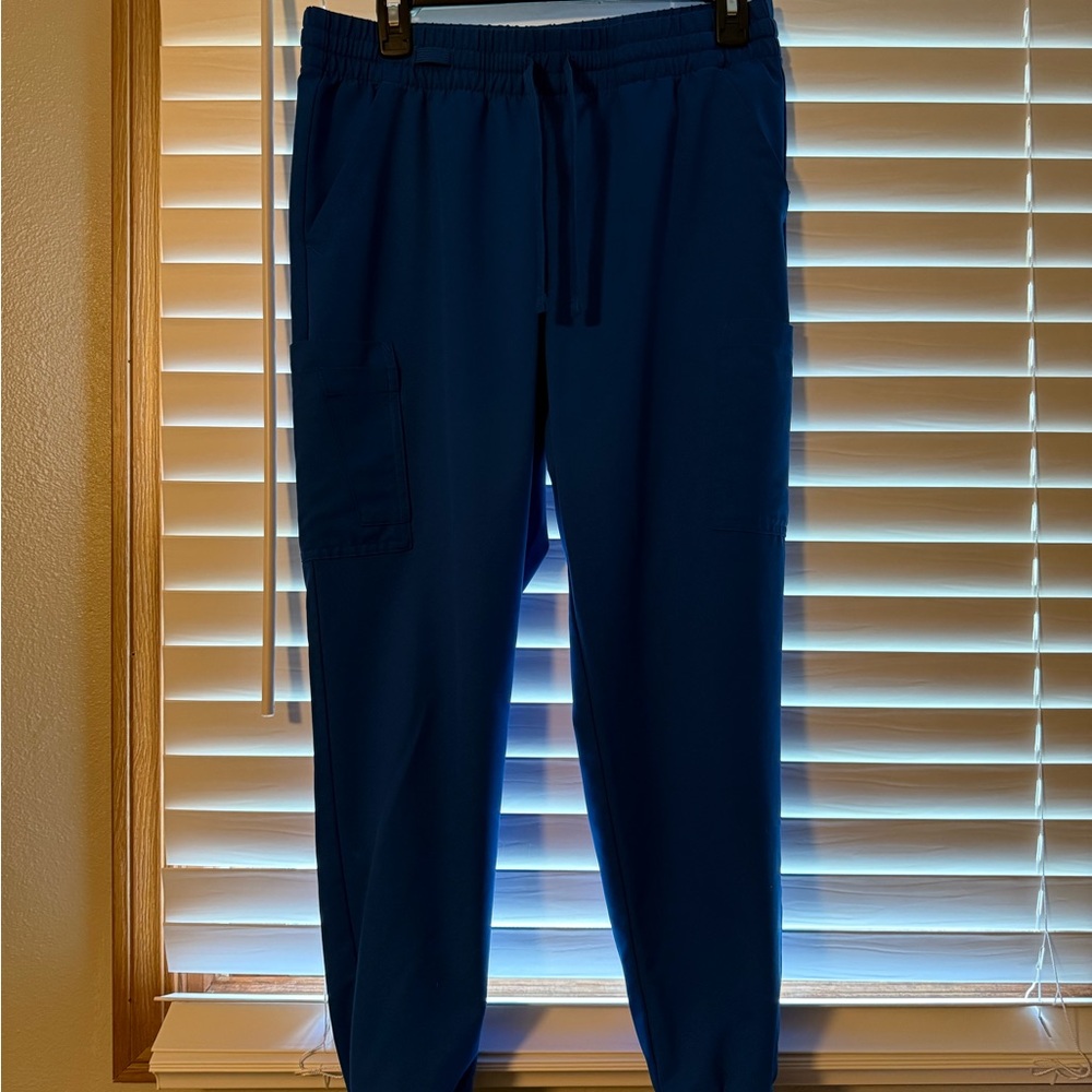 Wink Thrive Petite Royal Blue Scrub Pants